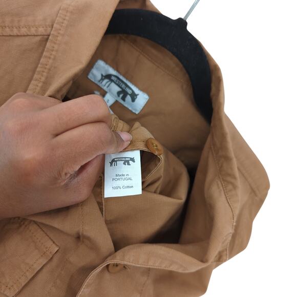 Westerlind Women S Climbing Jumpsuit Coyote Brown Utility Embroidered Relax NEW - Picture 6 of 9